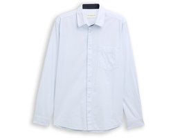 Tom Tailor Fitted overhemd van katoen