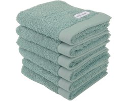 Tom Tailor Gastendoekje Color Bath Guest Towel Een maat, 30x50 Set van 6