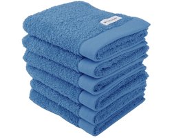 Tom Tailor Gastendoekje Color Bath Guest Towel Een maat, 30x50 Set van 6