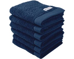 Tom Tailor Gastendoekje Color Bath Guest Towel Een maat, 30x50 Set van 6