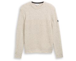 Tom Tailor Gebreide trui met structuurmix