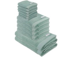 Tom Tailor Handdoek Color Bath Een maat, 50x100 Verpakking van 12