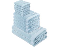 Tom Tailor Handdoek Color Bath Een maat, 50x100 Verpakking van 12