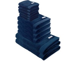 Tom Tailor Handdoek Color Bath Een maat, 50x100 Verpakking van 12