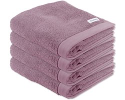 Tom Tailor Handdoek Color Bath Towel Een maat, 50x100 Verpakking van 4