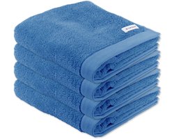 Tom Tailor Handdoek Color Bath Towel Een maat, 50x100 Verpakking van 4