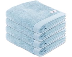 Tom Tailor Handdoek Color Bath Towel Een maat, 50x100 Verpakking van 4