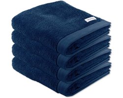 Tom Tailor Handdoek Color Bath Towel Een maat, 50x100 Verpakking van 4