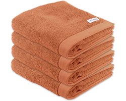 Tom Tailor Handdoek Color Bath Towel Een maat, 50x100 Verpakking van 4