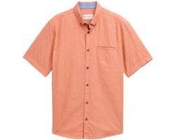 Tom Tailor - Hemd - Maat L - Mannen - Oranje - katoen