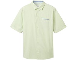 Tom Tailor - Hemd - Maat M - Mannen - Groen - katoen