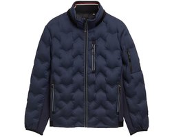 Tom Tailor Hybride gewatteerde jas met opbergbare capuchon