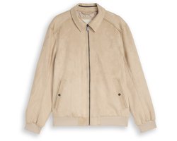 Tom Tailor Jas in suède-look L Cashew Beige