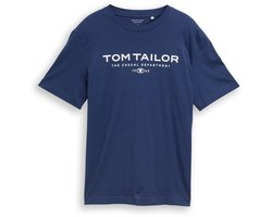 Tom Tailor Katoenen T-shirt met logo-opdruk