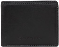 Tom Tailor - Lederen flip portemonnee - Maat ONESIZE - schwarz / black