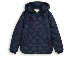 Tom Tailor Lichtgewicht gewatteerde jas met capuchon