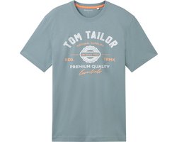 TOM TAILOR logo tee Heren T-shirt - Maat XL