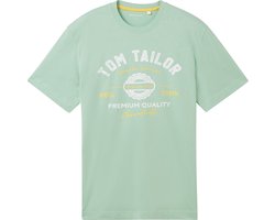 TOM TAILOR logo tee Heren T-shirt - Maat XL