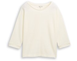 Tom Tailor Los shirt met lange mouwen en vleermuismouwen