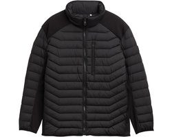 Tom Tailor Plus Maat - Hybride lichtgewicht gewatteerd jack met opstaande kraag