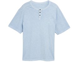 Tom Tailor Plus Size - Henley T-shirt met print