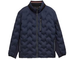 Tom Tailor Plus Size - Hybride lichtgewicht gewatteerd jack met opbergbare capuchon