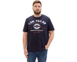 Tom Tailor Plus Size - T-shirt met logo-print