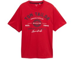Tom Tailor Plus Size - T-shirt met logo-print