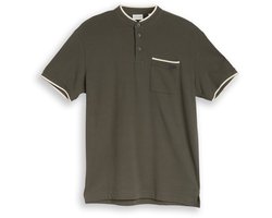 Tom Tailor - Poloshirt met borstzak - Maat XXXL - leaf green ottoman