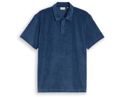 Tom Tailor - Poloshirt van badstof - Maat XXXL - Dark Duck Blue