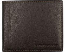 TOM TAILOR Portemonnee Bela Horizontal Wallet Dark Brown Donkerbruin