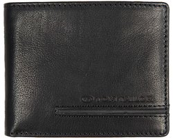 TOM TAILOR portemonnee Devon Jeans Wallet Black zwart
