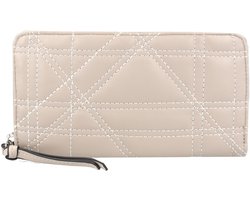 TOM TAILOR Portemonnee Juana Long Zip Wallet Taupe