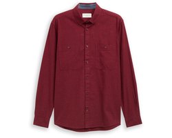 Tom Tailor Regular fit overhemd in gemêleerde look