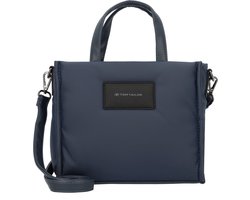 TOM TAILOR Schoudertas Handtas Patti Zip Tote Bag Dark Blue Donkerblauw