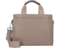 TOM TAILOR Schoudertas Handtas Rella Zip Tote Bag Taupe