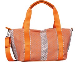 TOM TAILOR Schoudertas Leoni Zip Shopper Orange Veelkleurig