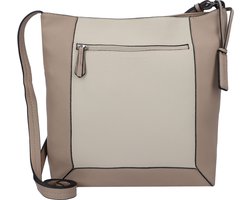 TOM TAILOR Schoudertas Nara Hobo Bag Mixed Taupe