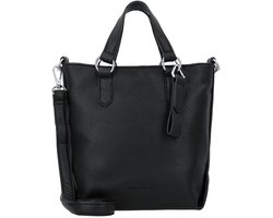 TOM TAILOR schoudertas Olive Zip Shopper Black zwart