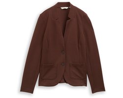 Tom Tailor Slim fit blazer met ottomanstructuur