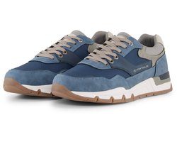 Tom Tailor - Sneakers met colourblocking - Maat 43 - navy