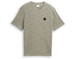 Tom Tailor T-shirt met wafelstructuur