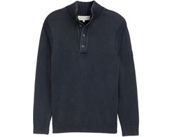 Tom Tailor Troyer gebreide trui in gewassen katoenlook