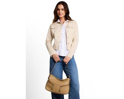 Tom Tailor - TTAPOLLINE M buideltas met ritsdetails - Maat ONESIZE - camel / camel nature
