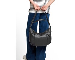 Tom Tailor - TTBECA M Buideltas met ritsdetails - Maat ONESIZE - schwarz / black