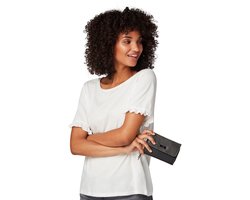 Tom Tailor - TTELIN Portemonnee met logo-applicatie - Maat ONESIZE - schwarz / black
