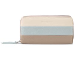 Tom Tailor - TTELLEN portemonnee met colourblocking - Maat ONESIZE - mixed taupe