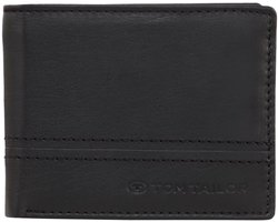 Tom Tailor - TTJERRIE leren portemonnee - Maat ONESIZE - schwarz / black
