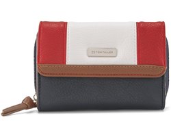 Tom Tailor - TTJUNA portemonnee met colour blocking - Maat ONESIZE - mixed maritim