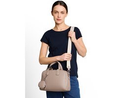 Tom Tailor - TTRIMA bowlingtas - Maat ONESIZE - taupe / taupe